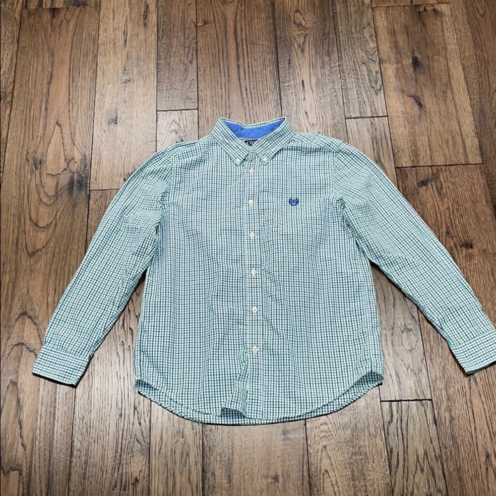 Boys Chaps Button Down Dress Shirt XL 18/20
